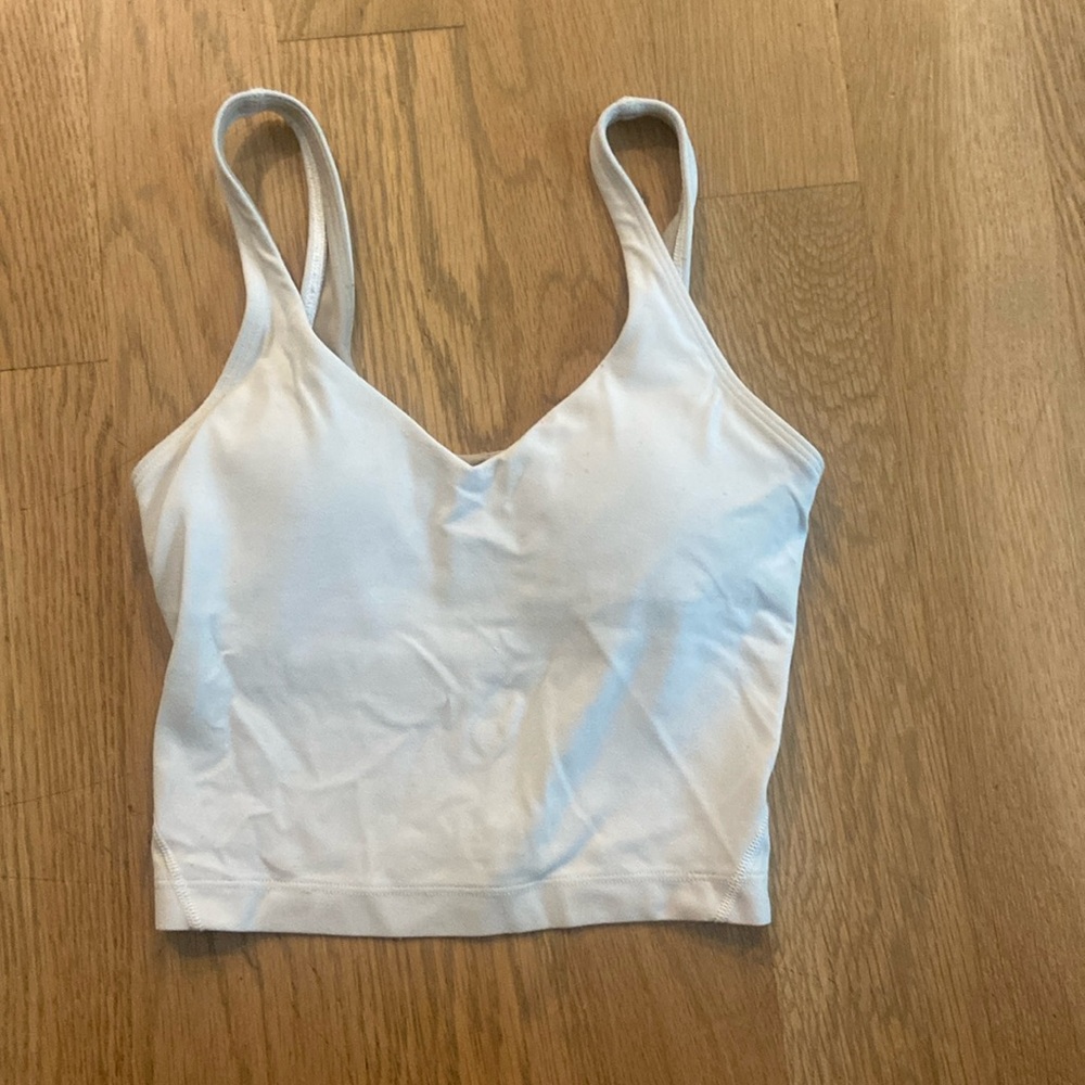Lululemon align tank size 0 white